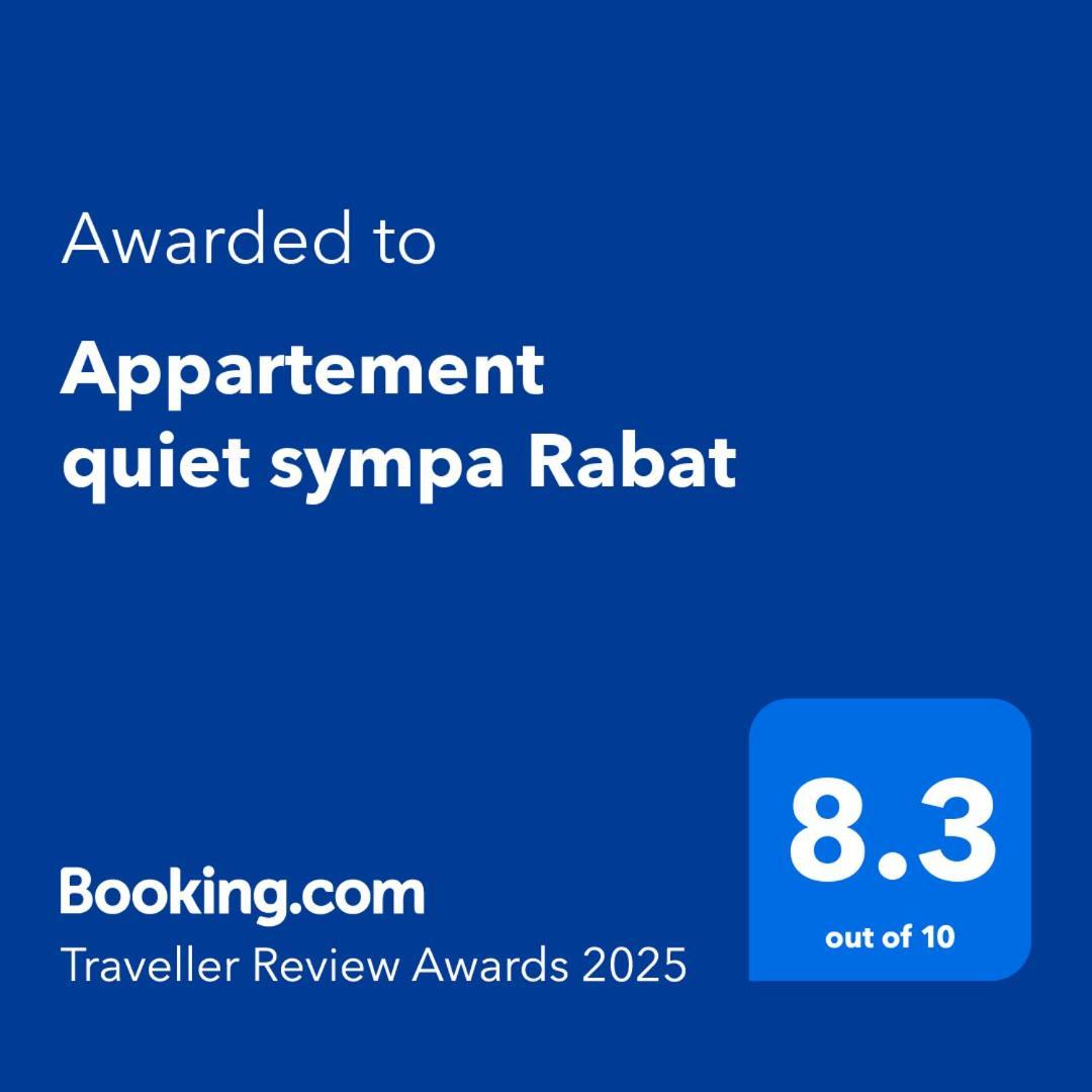 Appartement Quiet Sympa Rabat Eksteriør bilde